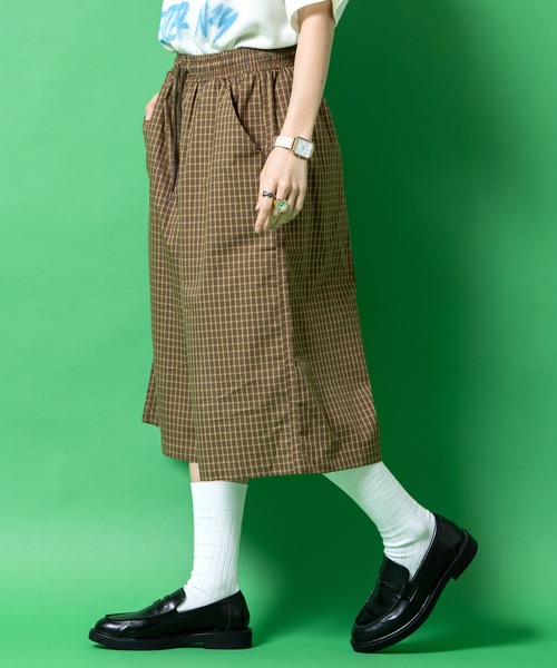 a.p.o.v.（エーピーオービー）の「a.p.o.v. マルチカラーチェック柄コットンバギーハーフパンツ（その他パンツ・メンズ・ネイビー/カーキ/ワイン・ONESIZE）」の6枚目の写真