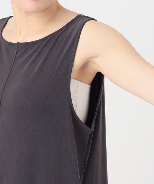 JOURNAL STANDARD（ジャーナルスタンダード）の「SANDWASH 2WAY Iライン ワンピース（ワンピース・レディース・ブラック系その他/ベージュ・FREE）」の18枚目の写真
