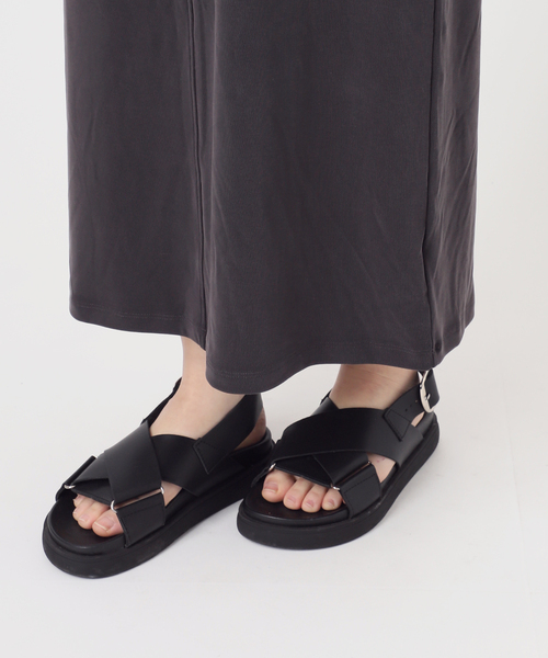 JOURNAL STANDARD（ジャーナルスタンダード）の「SANDWASH 2WAY Iライン ワンピース（ワンピース・レディース・ブラック系その他/ベージュ・FREE）」の20枚目の写真