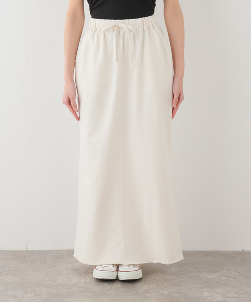 FRAMeWORK（フレームワーク）の「ウェットオゾン加工インレースカート（スカート・レディース・ライトグレー/スミクロ・36/38）」の18枚目の写真