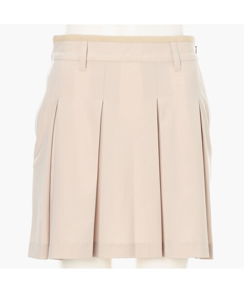 BRIEFING(ブリーフィング)の「【BRIEFING GOLF/ブリーフィングゴルフ】WOMEN’S STRETCH PLEATED SKIRT(スカート・レディース・ブラック/ベージュ・M/S)」の2枚目の写真