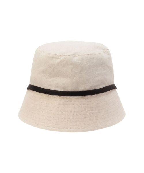 ELENDEEK(エレンディーク)の「レザーストリングハット(ハット・レディース・カーキ/ブラック/アイボリー・FREE)」の15枚目の写真