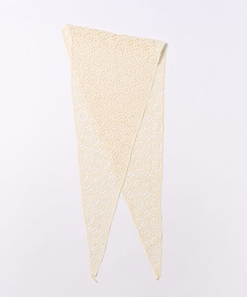 ROPE' PICNIC（ロペピクニック）の「レーススカーフ（マフラー・レディース・キナリ/ホワイト系その他・FREE）」の2枚目の写真