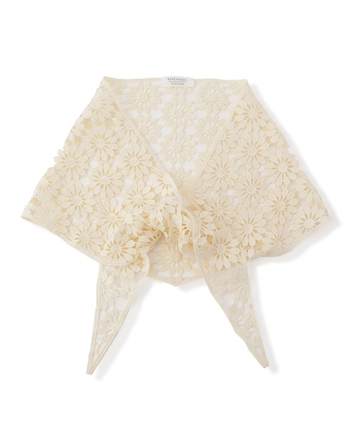 ROPE' PICNIC（ロペピクニック）の「ヴィンテージライクマルチレーススカーフ（バンダナ/スカーフ・レディース・キナリ/ホワイト系その他・FREE）」の19枚目の写真