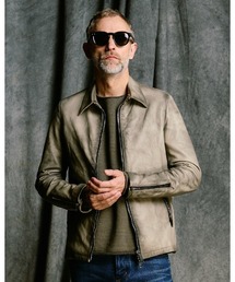 wjk（ダヴルジェイケイ）の「leather single riders（ライダースジャケット）」