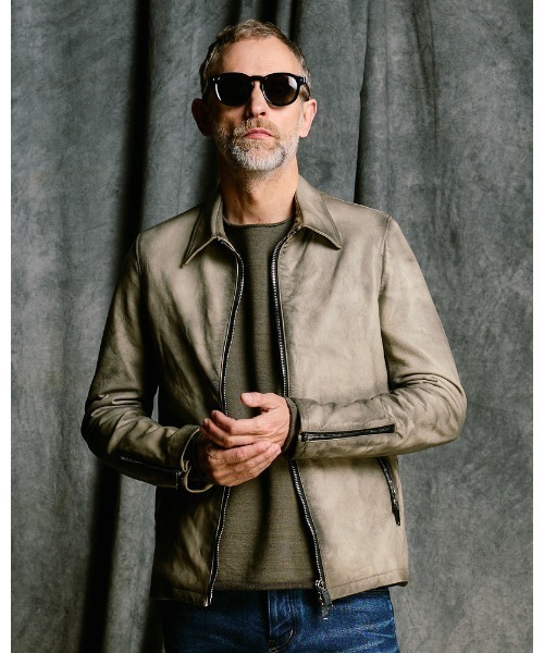A*️様 WJK cow leather single riders jacke leather single riders（ライダースジャケット）｜wjk（ダヴル