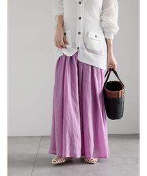 Te chichi（テチチ）の「シャンブレーボイルスカート（スカート）」