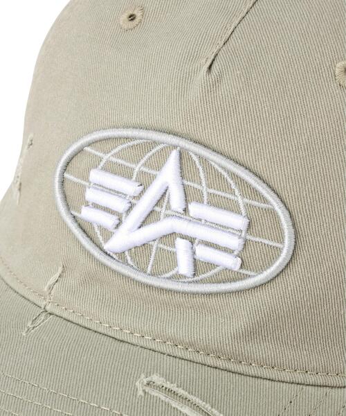 Alpha Industries（アルファインダストリーズ）の「Alpha Industries/アルファインダストリーズ/World Acid Cap/ワールド アシッド キャップ（キャップ・メンズ・ブラック/グレー系その他3・F）」の16枚目の写真