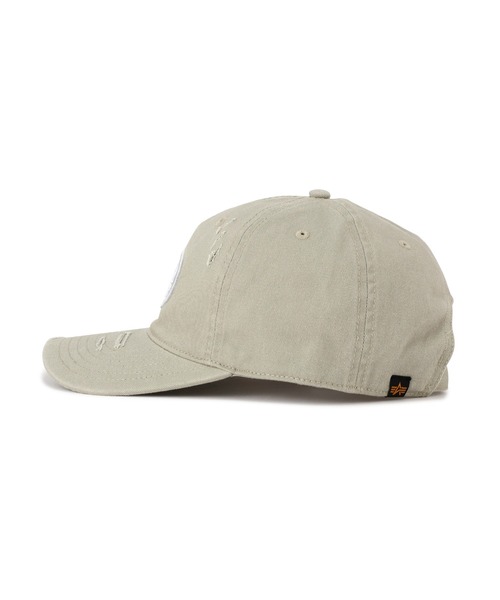 Alpha Industries（アルファインダストリーズ）の「Alpha Industries/アルファインダストリーズ/World Acid Cap/ワールド アシッド キャップ（キャップ・メンズ・ブラック/グレー系その他3・F）」の4枚目の写真