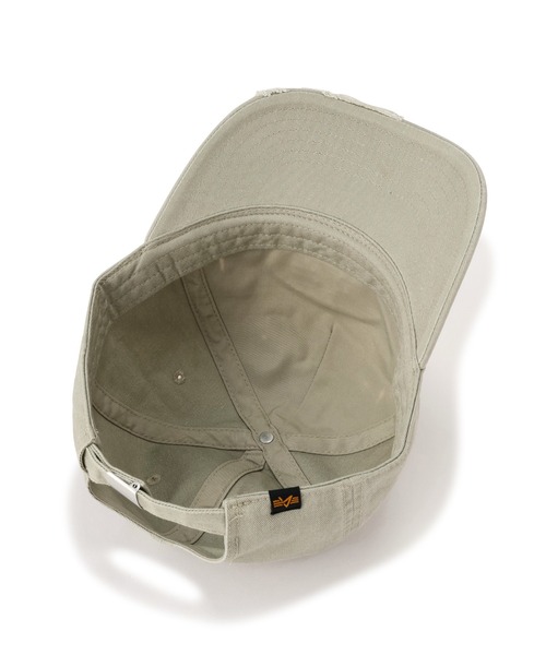 Alpha Industries（アルファインダストリーズ）の「Alpha Industries/アルファインダストリーズ/World Acid Cap/ワールド アシッド キャップ（キャップ・メンズ・ブラック/グレー系その他3・F）」の11枚目の写真