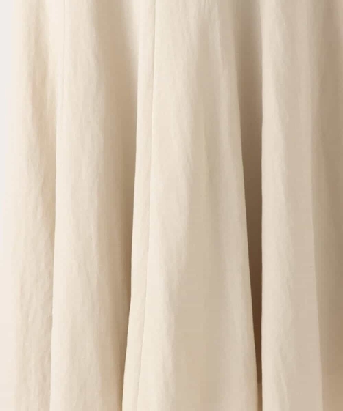 MK MICHEL KLEIN（エムケーミッシェルクラン）の「[UVカット/洗える]リネン混フレアースカート（スカート・レディース・ブラック/ベージュ/レッド・38）」の10枚目の写真