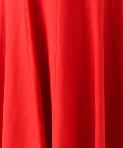 MK MICHEL KLEIN（エムケーミッシェルクラン）の「[UVカット/洗える]リネン混フレアースカート（スカート・レディース・ブラック/ベージュ/レッド・38）」の12枚目の写真