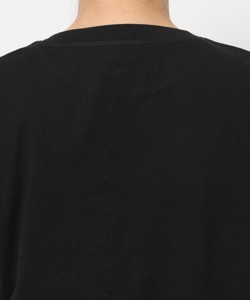 mysty woman(ミスティウーマン)の「【UVカット/接触冷感/吸水速乾機能付き】モノクロフォトショートT半袖 678689(Tシャツ/カットソー・レディース・オフホワイト/ブラック・FREE)」の17枚目の写真