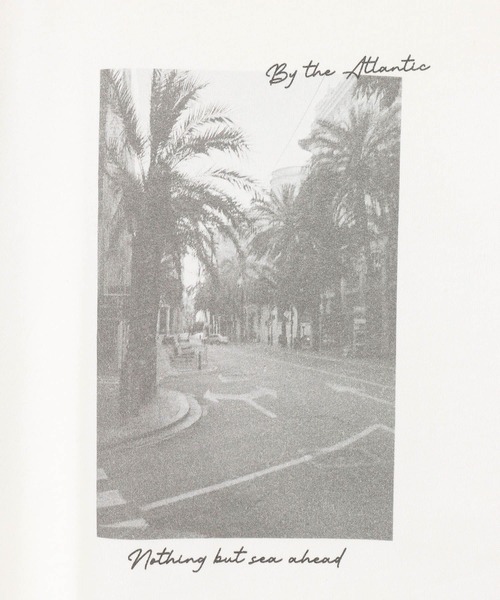 mysty woman(ミスティウーマン)の「【UVカット/接触冷感/吸水速乾機能付き】モノクロフォトショートT半袖 678689(Tシャツ/カットソー・レディース・オフホワイト/ブラック・FREE)」の19枚目の写真