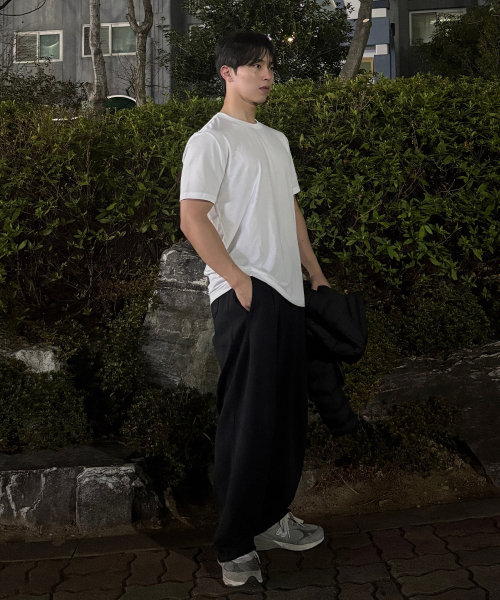 MINDBRIDGE（マインドブリッジ）の「[3パック][エアクール]エアホール半袖Tシャツ - 3カラー（Tシャツ/カットソー・メンズ・ホワイト/ブラック/ダークブラック/グレー・95/100/105/110/115）」の6枚目の写真