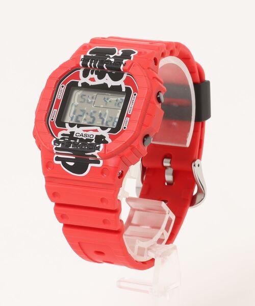 G-SHOCK(ジーショック)の「G-SHOCK/ジーショック 腕時計 "赤提灯" DW-5600AKA-4JR(アナログ腕時計・メンズ・レッド・ONE)」の4枚目の写真