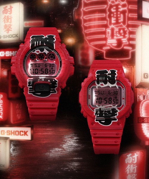 G-SHOCK(ジーショック)の「G-SHOCK/ジーショック 腕時計 "赤提灯" DW-5600AKA-4JR(アナログ腕時計・メンズ・レッド・ONE)」の8枚目の写真