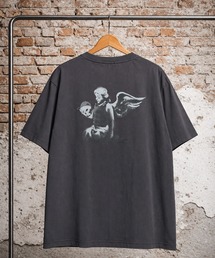 BRANDALISED（ブランダライズド）の「BRANDALISED (ブランダライズド) Tシャツ 半袖 バンクシー ストレッチ カットソー Angel BR26SU02D12 バックプリント メンズ レディース（Tシャツ/カットソー）」