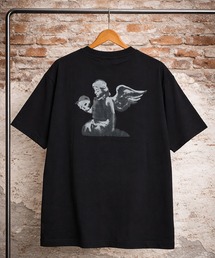 BRANDALISED（ブランダライズド）の「BRANDALISED (ブランダライズド) Tシャツ 半袖 バンクシー ストレッチ カットソー Angel BR26SU02D12 バックプリント メンズ レディース（Tシャツ/カットソー）」