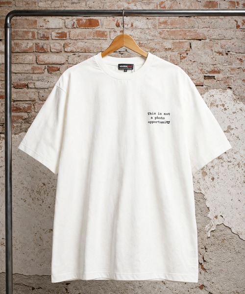 BRANDALISED(ブランダライズド)の「BRANDALISED (ブランダライズド) Tシャツ 半袖 バンクシー ストレッチ クルーネック カットソー Angel BR26SU02D12 ユニセックス(Tシャツ/カットソー・メンズ・ホワイト/ブラック/ダークグレー・M/LL/L)」の18枚目の写真
