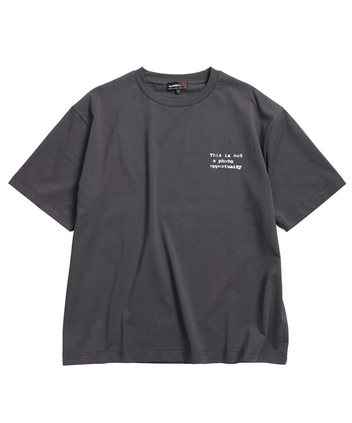 BRANDALISED(ブランダライズド)の「BRANDALISED (ブランダライズド) Tシャツ 半袖 バンクシー ストレッチ クルーネック カットソー Angel BR26SU02D12 ユニセックス(Tシャツ/カットソー・メンズ・ホワイト/ブラック/ダークグレー・M/LL/L)」の9枚目の写真