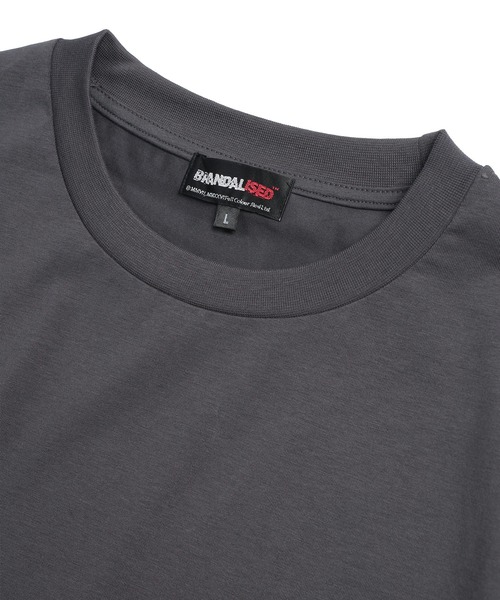 BRANDALISED(ブランダライズド)の「BRANDALISED (ブランダライズド) Tシャツ 半袖 バンクシー ストレッチ クルーネック カットソー Angel BR26SU02D12 ユニセックス(Tシャツ/カットソー・メンズ・ホワイト/ブラック/ダークグレー・M/LL/L)」の10枚目の写真