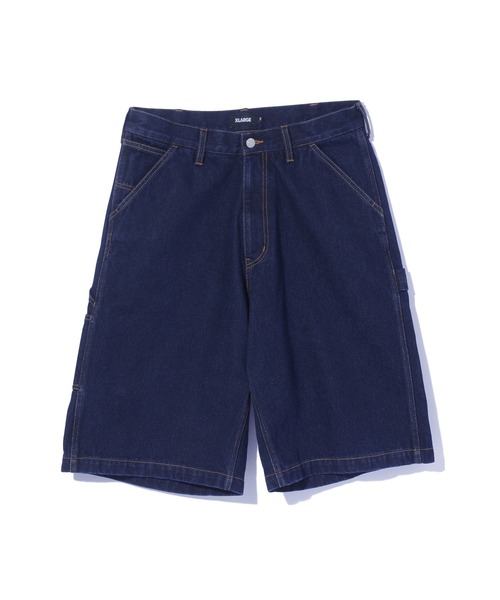 XLARGE（エクストララージ）の「XLARGE×Honda PARTS SUPPLIERS DENIM SHORT PANTS（デニムパンツ・メンズ・インディゴブルー/ブラック・36inch/34inch/32inch/30inch）」の3枚目の写真