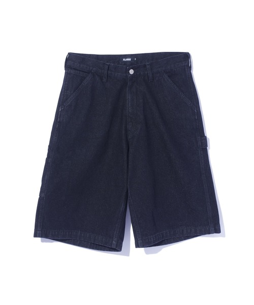 XLARGE（エクストララージ）の「XLARGE×Honda PARTS SUPPLIERS DENIM SHORT PANTS（デニムパンツ・メンズ・インディゴブルー/ブラック・36inch/34inch/32inch/30inch）」の5枚目の写真