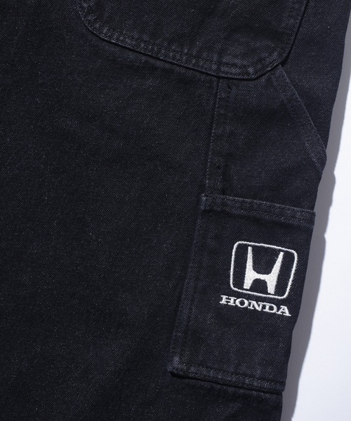 XLARGE（エクストララージ）の「XLARGE×Honda PARTS SUPPLIERS DENIM SHORT PANTS（デニムパンツ・メンズ・インディゴブルー/ブラック・36inch/34inch/32inch/30inch）」の7枚目の写真