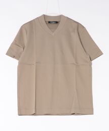 Nowadays by MEN'S BIGI（ナウアデイズバイメンズビギ）の「シルケットポンチVネックテーラーTシャツ（Tシャツ/カットソー）」