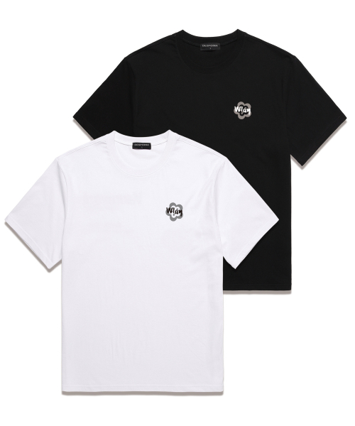 WISSY(ウィッシー)の「ミニマーク 半袖Tシャツ (WS033) ホワイト(Tシャツ/カットソー・メンズ・その他・SMALL/MEDIUM/LARGE/X-LARGE/XX-LARGE)」の4枚目の写真