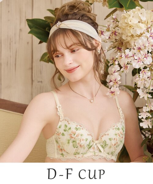 Risa Magli(リサマリ)の「マルレーン ブラジャー (D-F) <S Make Type>(ブラジャー・レディース・ベビーピンク/ブラウン系その他/ネイビー・F75/F70/F65/E75/E70/E65/D75/D70/D65)」の1枚目の写真