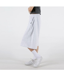 レディース サイドピンタック 切り替え バミューダパンツ 3COLOR