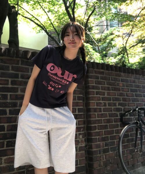UMM（ウム）の「レディース サイドピンタック 切り替え バミューダパンツ 3COLOR（その他パンツ・レディース・ライトグレー/ブラック/グレー系・MEDIUM/LARGE/X-LARGE）」の12枚目の写真