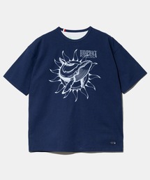 ESPACE VERT/エスパスヴェール 吸水速乾 クジラ S/S TEE
