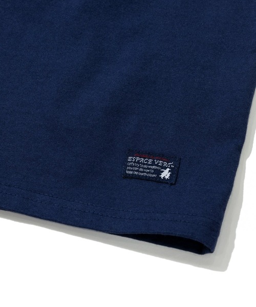 go slow caravan(ゴースローキャラバン)の「ESPACE VERT/エスパスヴェール 吸水速乾 クジラ S/S TEE(Tシャツ/カットソー・メンズ・ネイビー/ホワイト・X-LARGE/LARGE/MEDIUM)」の7枚目の写真