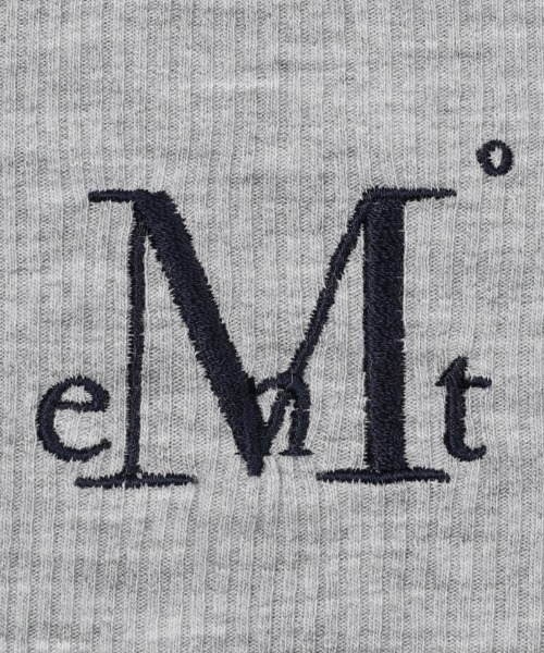 MUCENT（ムセント）の「A'GEM/9 × .kom 『MUCENT/ムセント』 COLOR-POP BUTTON CROP HALF TEE/カラーポップボタンクロップ半袖Tシャツ（Tシャツ/カットソー・レディース・グレー/ブラック/ブラウン・FREE）」の5枚目の写真