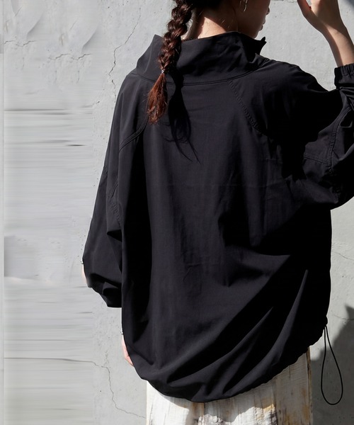 antiqua(アンティカ)の「UVカット ライトブルゾン(ブルゾン・レディース・ブラック・ONESIZE)」の3枚目の写真