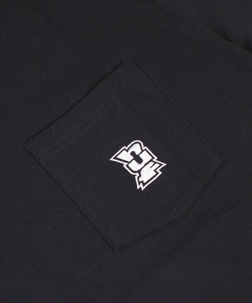 HUF(ハフ)の「【C-HUF4】【HUF/ハフ】MEGABLAST S/S POCKET TEE TS02509(Tシャツ/カットソー・メンズ・ブラック・MEDIUM)」の6枚目の写真
