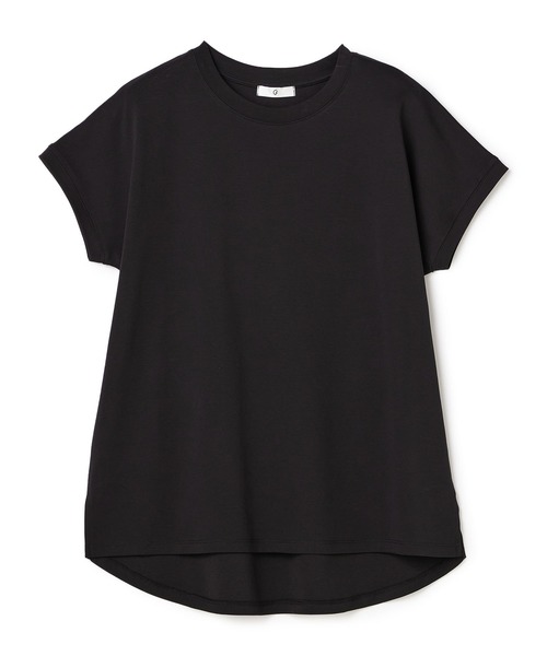 CROSS FUNCTION（クロスファンクション）の「《汗染み防止》エブ楽 天竺フレンチスリーブTシャツ【CROSS FUNCTION/クロスファンクション】（Tシャツ/カットソー・レディース・ブラック/ライトベージュ/チャコールグレー/オフホワイト・M/L/LL）」の19枚目の写真