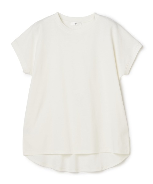 CROSS FUNCTION（クロスファンクション）の「《汗染み防止》エブ楽 天竺フレンチスリーブTシャツ【CROSS FUNCTION/クロスファンクション】（Tシャツ/カットソー・レディース・ブラック/ライトベージュ/チャコールグレー/オフホワイト・M/L/LL）」の18枚目の写真
