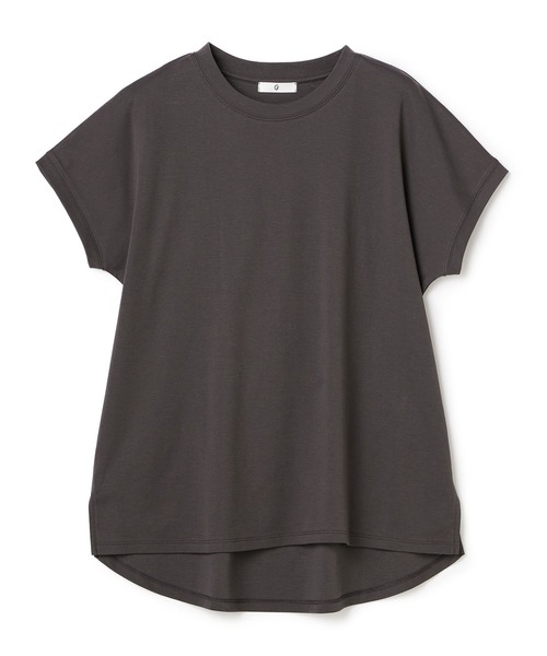 CROSS FUNCTION（クロスファンクション）の「《汗染み防止》エブ楽 天竺フレンチスリーブTシャツ【CROSS FUNCTION/クロスファンクション】（Tシャツ/カットソー・レディース・ブラック/ライトベージュ/チャコールグレー/オフホワイト・M/L/LL）」の17枚目の写真