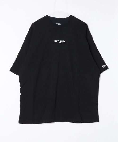 NEW ERA(ニューエラ)の「ニューエラ SS OS CT TEE ZOOM UP LOGO BLK 261(Tシャツ/カットソー・メンズ・ブラック・S/M/L/LL/3L)」の3枚目の写真