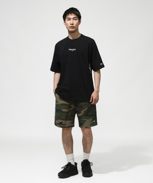 NEW ERA(ニューエラ)の「ニューエラ SS OS CT TEE ZOOM UP LOGO BLK 261(Tシャツ/カットソー・メンズ・ブラック・S/M/L/LL/3L)」の7枚目の写真