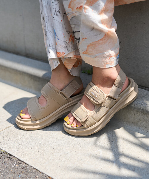 FREAK'S STORE（フリークスストア）の「SHAKA/シャカ FREE N EASY GES[23.0cm～24.0cm展開]/フリーアンドイージー GES（サンダル・レディース・ベージュ/ブラック・6/5）」の7枚目の写真