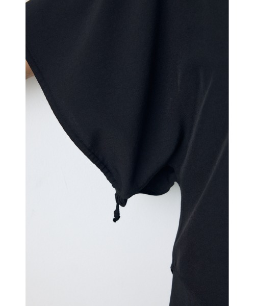 AZUL by moussy(アズールバイマウジー)の「ドロストスリーブデザインブラウス(シャツ/ブラウス・レディース・ライトカーキ/ライトブラウン/ブラック/ライトグレー・SMALL/MEDIUM)」の13枚目の写真