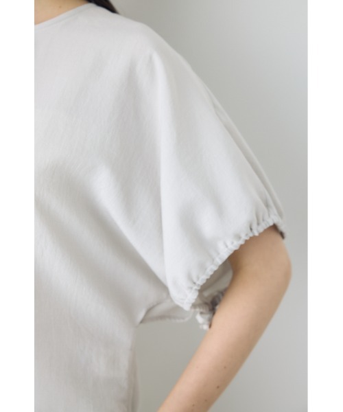 AZUL by moussy(アズールバイマウジー)の「ドロストスリーブデザインブラウス(シャツ/ブラウス・レディース・ライトカーキ/ライトブラウン/ブラック/ライトグレー・SMALL/MEDIUM)」の21枚目の写真