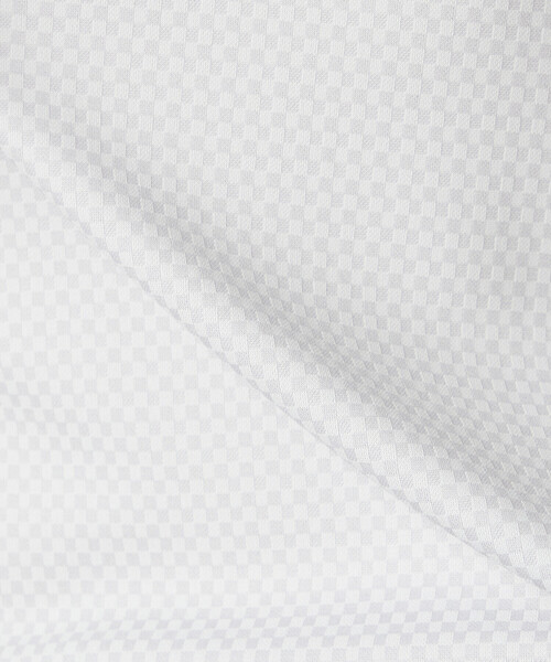 COMME CA MEN（コムサメン）の「【抗菌防臭加工】市松ジャカードジャージー ポロシャツ（ポロシャツ・メンズ・ネイビー/ライトグレー・M/L/XL）」の21枚目の写真