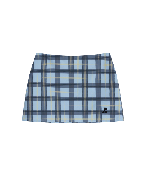 Rest&Recreation(レストアンドレクリエーション)の「RR CHECK MINI SKIRT - SKY BLUE(スカート・レディース・その他・SMALL/MEDIUM)」の1枚目の写真