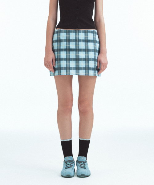 Rest&Recreation(レストアンドレクリエーション)の「RR CHECK MINI SKIRT - SKY BLUE(スカート・レディース・その他・SMALL/MEDIUM)」の3枚目の写真